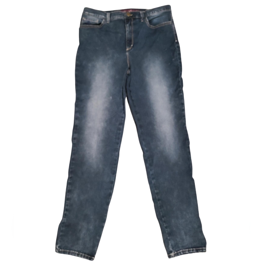GLORIA VANDERBILT distressed Jeans 12